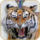 Tiger Zipper Lock icon