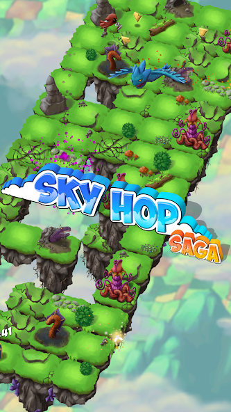 Sky Hop Saga 1.1.2 APK + Мод (Unlimited money) за Android