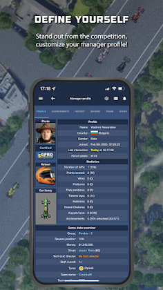 GPRO - Classic racing manager - Screenshot 2