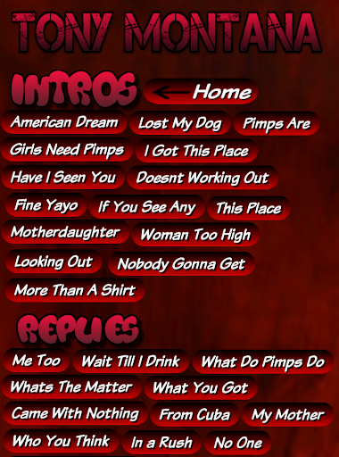 Tony Montana Soundboard