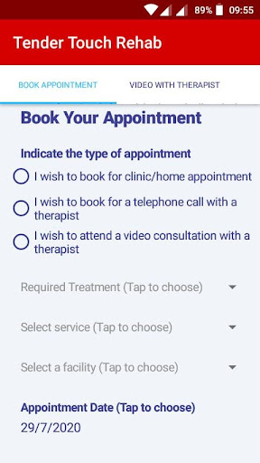 TTrehab Screen 2
