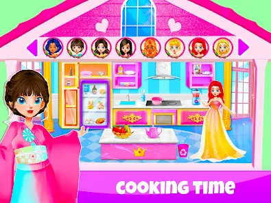 Princess Doll House Decoration Apps