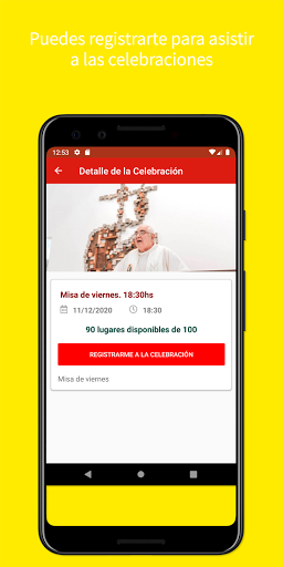 Parroquia Sagrados Corazones Screen 3
