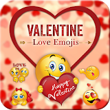 Valentine Love Emojis: Chat Stickers Emojis icon