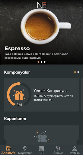 Android application Cafe No8 screenshort