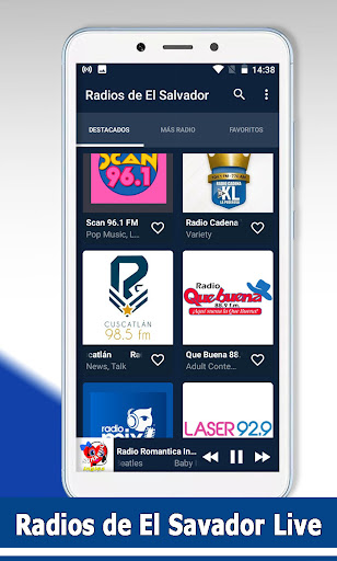 Radios de El Salvador Screen 3