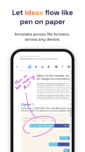 Android application Folia screenshort