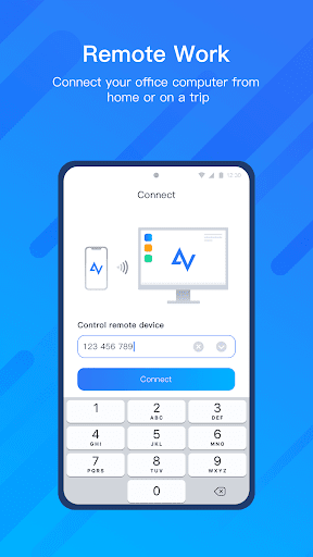 Android application AnyViewer Remote Desktop screenshort