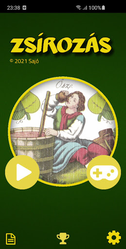 Android application Zsirozas - Fat card game screenshort