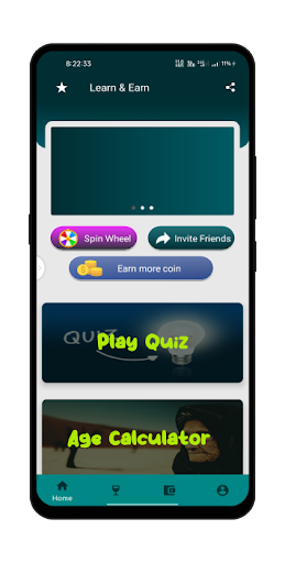 Learn & Earn World GK MCQ Quiz Screen 2