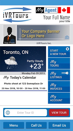 Android application iVRTours screenshort