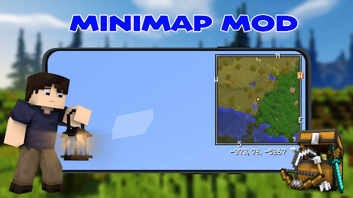 Minimap Mod for Minecraft PE 3