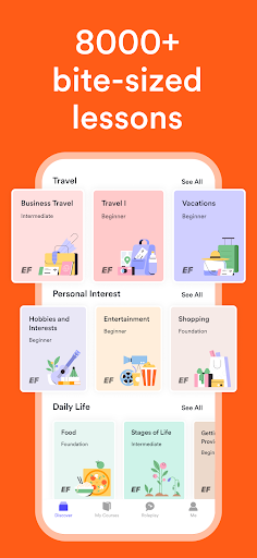 Screenshot of EF Hello: Language Learning