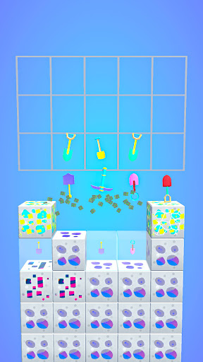 Android application Miner Merge Master Mining Game screenshort