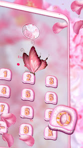Screenshot 5 Rose Pink Launcher Theme android
