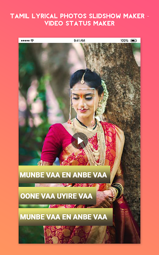 Android application Tamil Lyrical Photos Maker - V screenshort