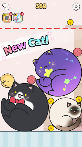 Android application Cat Merge Game screenshort
