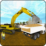 Real Excavator City Builder 3D icon