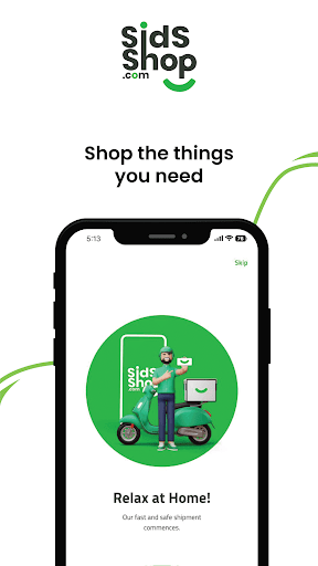 Android application Sids Shop: Buy Grocery & More! screenshort
