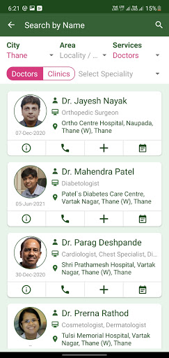 QTRAQ - Appointments, Availabi Screen 2