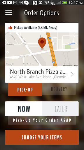 North Branch Pizza and Burger Screen 2