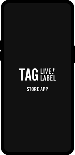 Android application TAG LIVE LABEL（導入企業様向けアプリ） screenshort
