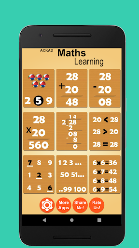 Easy Math Learning Screenshot 1 - AppWisp.com