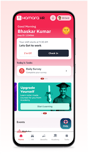 Hamara HR (WorQ) Screenshot 2 - AppWisp.com