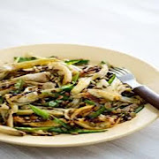 How to make Roasted fennel and snow pea salad