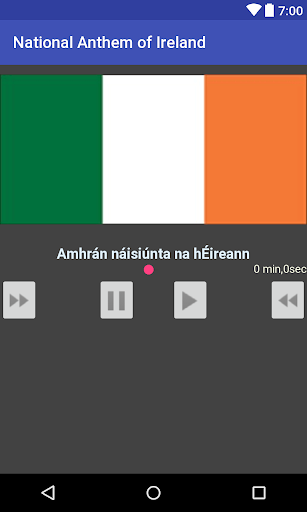 National Anthem of Ireland Screen 3