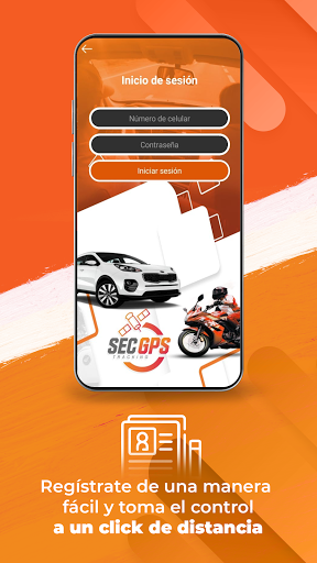 Android application SECGPS screenshort