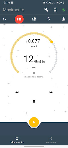Android application Segugio tracker X screenshort