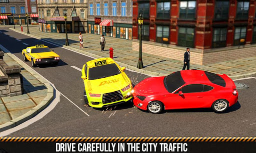 City Taxi Car Tour - Taxi Cab Driving Game screenshots 2