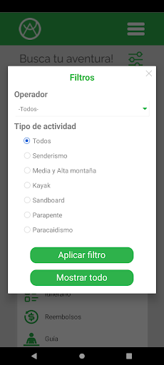 Senderismo Global MX
