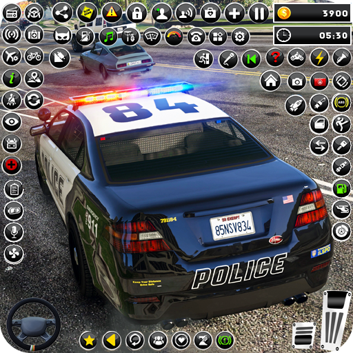 Police Chase Car 3d Simulator logo