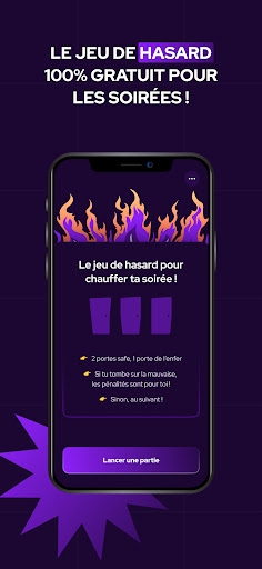 Android application Aleatium - Jeu de soirée screenshort