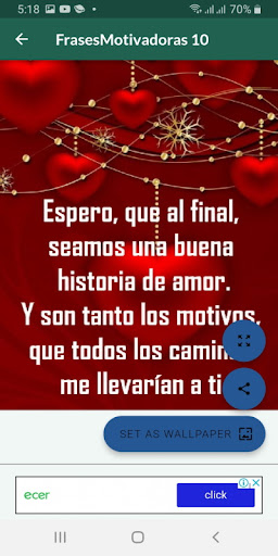 Imágenes de amor con frases Screen 2