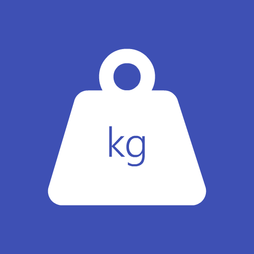Weight in top lbs from kg