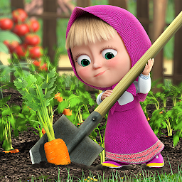 Masha and the Bear: Farm Games Mod Apk