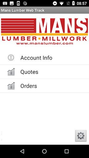 Mans Lumber Web Track Screen 2