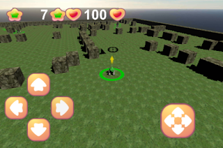 캠핑 3D무한러쉬 게임(3D탱크와 크래프트블록 합체) - Screenshot 2