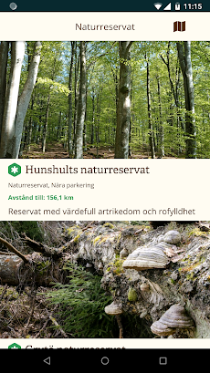 Växjö Naturkartaのおすすめ画像2