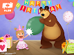 screenshot of Masha and The Bear Birthday