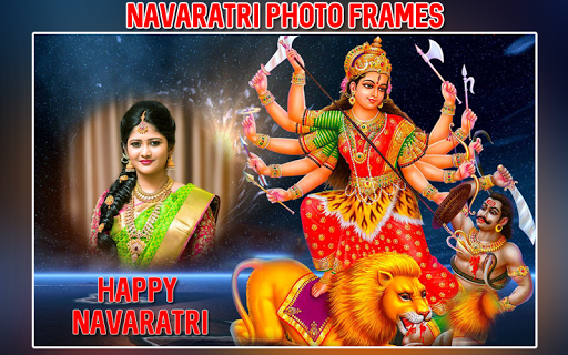 Android application Navaratri Photo Frames screenshort