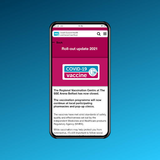 SET Connect Screen 3