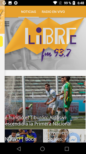 FM Libre 93.7 - Córdoba Screen 2