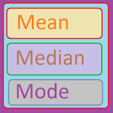 Mean, Median And Mode icon