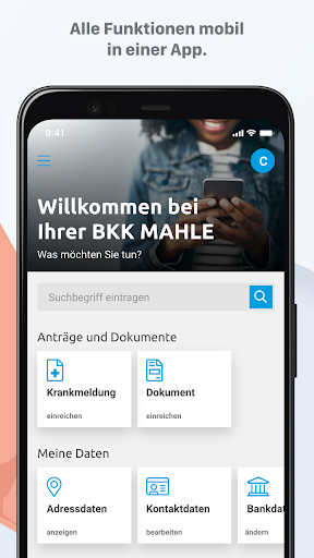 MAHLE BKK Service-App Screen 2