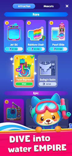 Aquapark Manager-Idle Strategy Screen 2
