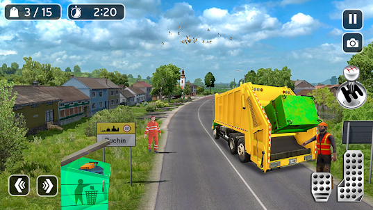 Trash Truck Classic 3D Game
